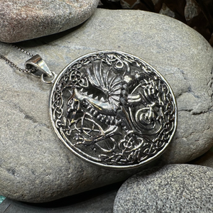 Welsh Dragon Necklace