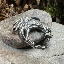 Load image into Gallery viewer, Xerxes Dragon Moon Necklace
