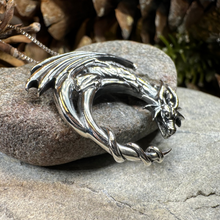 Load image into Gallery viewer, Xerxes Dragon Moon Necklace
