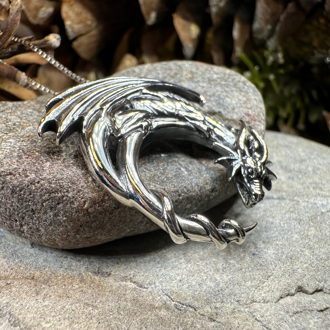 Xerxes Dragon Moon Necklace