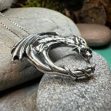 Load image into Gallery viewer, Xerxes Dragon Moon Necklace
