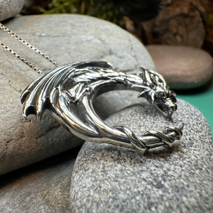 Xerxes Dragon Moon Necklace