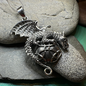 Archion Dragon Moon Necklace