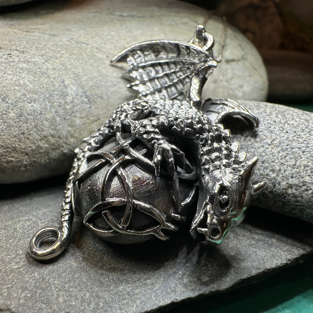 Archion Dragon Moon Necklace