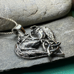 Wolf Lovers Necklace