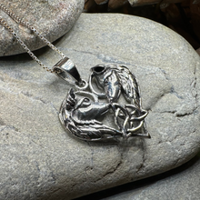 Load image into Gallery viewer, Wolf Lovers Necklace
