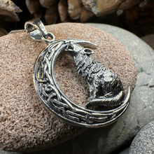 Load image into Gallery viewer, Nocturn Wolf Moon Necklace
