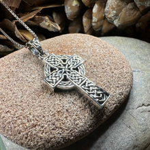 Load image into Gallery viewer, Charity Celtic Cross Necklace
