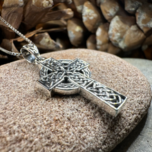 Load image into Gallery viewer, Charity Celtic Cross Necklace
