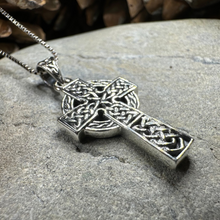 Load image into Gallery viewer, Charity Celtic Cross Necklace
