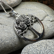 Load image into Gallery viewer, Roses Tree of Life Necklace
