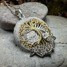 Load image into Gallery viewer, Celtic Dawn Tree of Life Necklace
