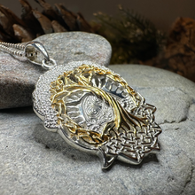 Load image into Gallery viewer, Celtic Dawn Tree of Life Necklace
