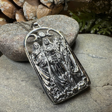 Load image into Gallery viewer, Hecate Triple Goddess Necklace
