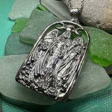 Load image into Gallery viewer, Hecate Triple Goddess Necklace
