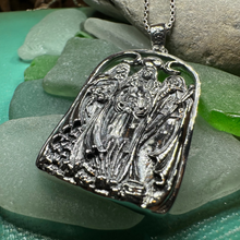 Load image into Gallery viewer, Hecate Triple Goddess Necklace
