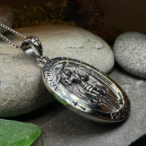 Large Archangel Raguel Pendant