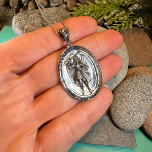 Large Archangel Raguel Pendant