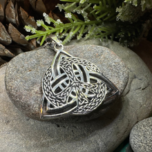 Load image into Gallery viewer, Celtic Peace Sign Necklace
