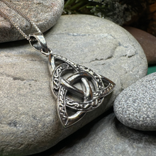 Load image into Gallery viewer, Dayton Trinity Knot Necklace
