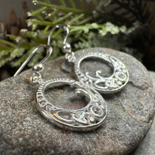 Load image into Gallery viewer, Zia Trinity Knot Earrings
