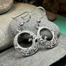 Load image into Gallery viewer, Zia Trinity Knot Earrings
