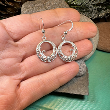 Load image into Gallery viewer, Zia Trinity Knot Earrings
