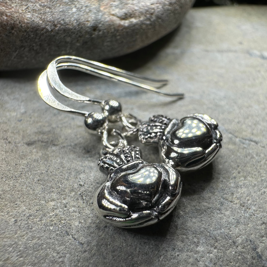 Idalia Claddagh Earrings