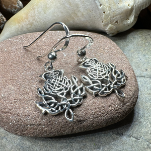 Eildon Thistle Earrings