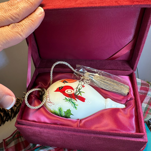 Cardinals Gather Together With Joy Ornament