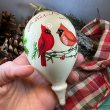 Load image into Gallery viewer, Cardinals Gather Together With Joy Ornament
