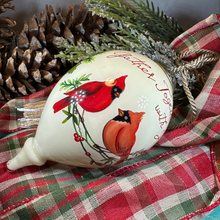 Load image into Gallery viewer, Cardinals Gather Together With Joy Ornament
