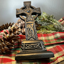 Load image into Gallery viewer, Irish Turf Celtic Cross Statue
