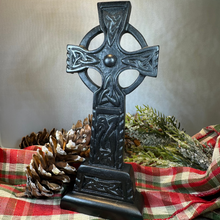 Load image into Gallery viewer, Irish Turf Celtic Cross Statue
