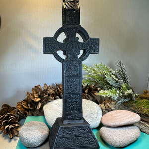 Large Monasterboice Celtic Turf High Cross Statue