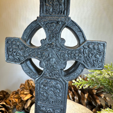 Load image into Gallery viewer, Large Monasterboice Celtic Turf High Cross Statue
