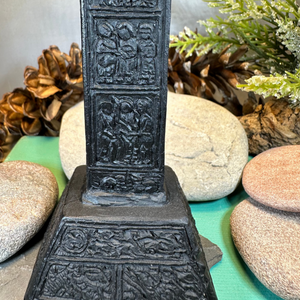 Large Monasterboice Celtic Turf High Cross Statue