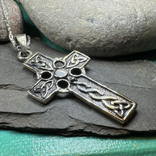 Load image into Gallery viewer, Liam Celtic Cross Necklace
