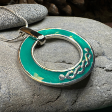 Load image into Gallery viewer, Seaside Celtic Knot Necklace
