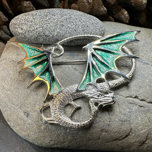 Meadowdancer Dragon Brooch