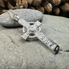 Load image into Gallery viewer, Kildalton Scottish Celtic Cross Necklace
