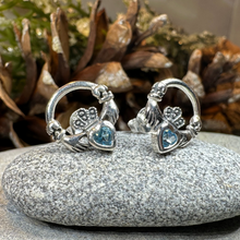 Load image into Gallery viewer, Cheerful Claddagh Earrings
