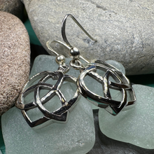 Load image into Gallery viewer, Trinity Love Knot Earrings
