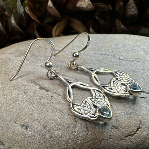 Heart Celtic Knot Earrings