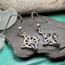 Load image into Gallery viewer, Arynne Celtic Knot Earrings
