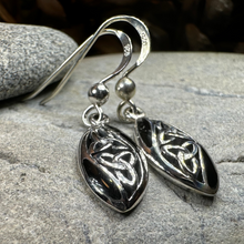 Load image into Gallery viewer, Tara Trinity Knot Earrings
