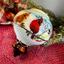 Load image into Gallery viewer, Friends Gather Cardinals Ornament
