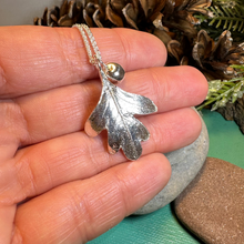 Load image into Gallery viewer, Fairy Tree Hawthorn Leaf Necklace
