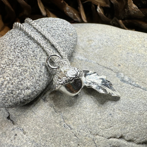 Oak Leaf & Acorn Necklace