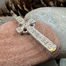 Load image into Gallery viewer, Saint Martin&#39;s Scottish Celtic Cross Necklace
